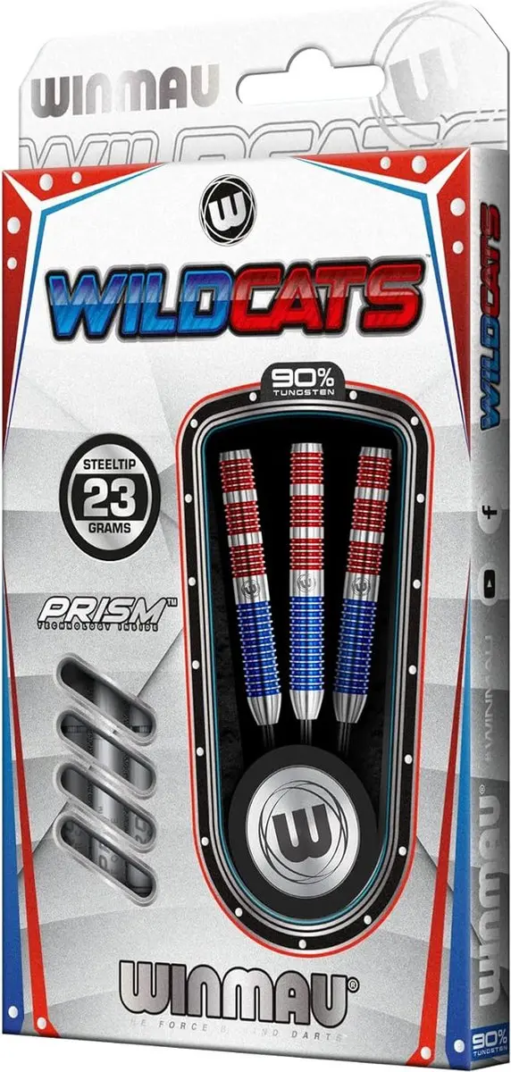 Winmau Wildcats Dartpijlen 23 - 3 Stuks