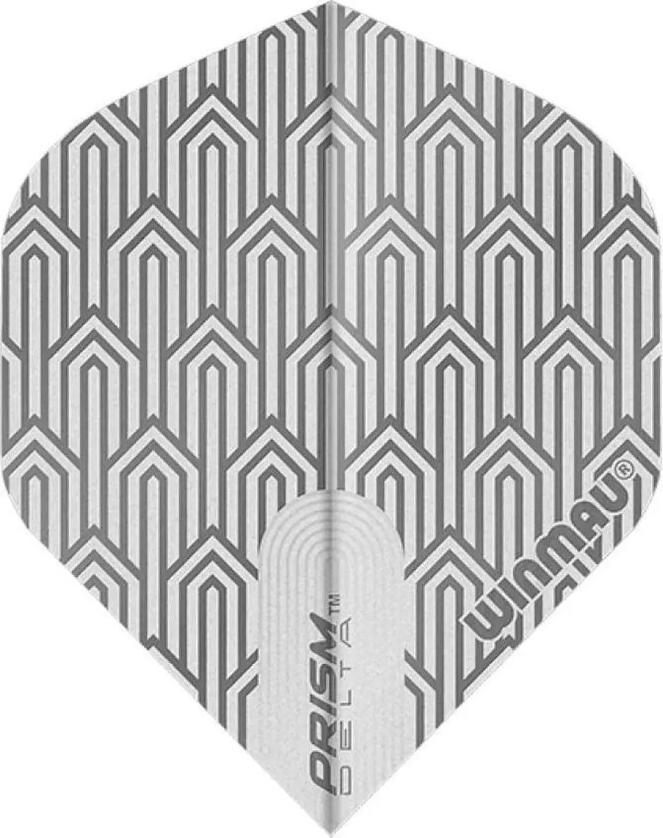 Winmau Prism Delta White Dart Flights 3 Stuks