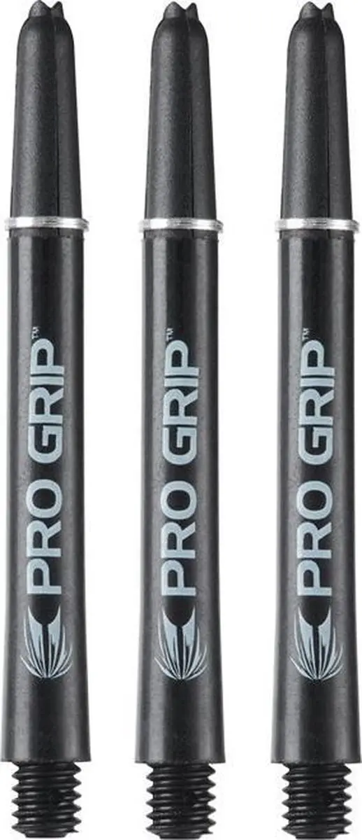 Target Pro Grip Shaft 110160 - 3 Stuks - Zwart