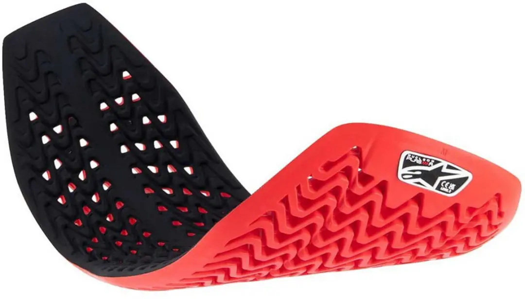 Alpinestars Nucleon Plasma Rugbeschermer - Maat M - Rood/Zwart