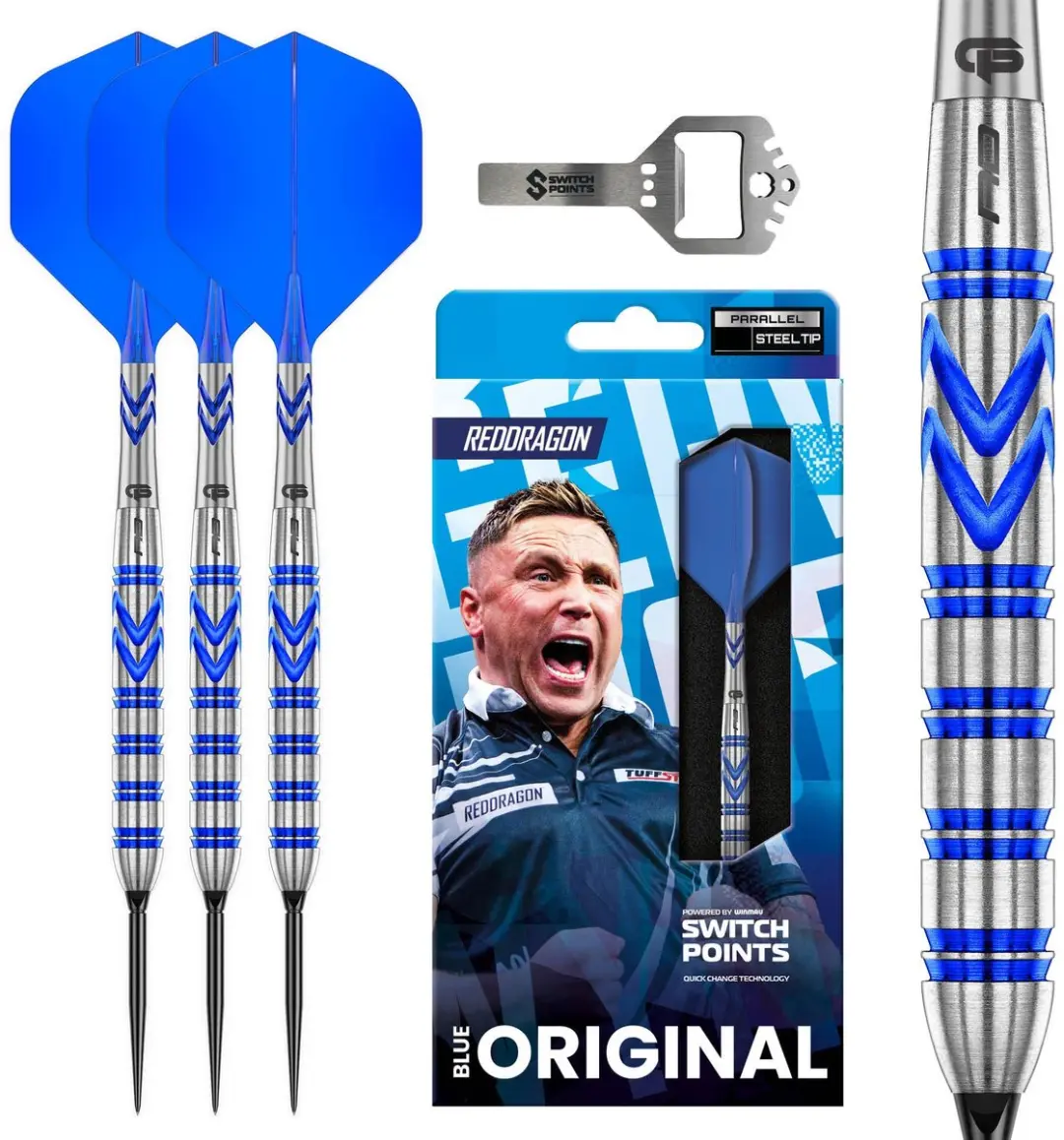 Red Dragon Gerwyn Price Blue Original Switch Point Dartpijlen