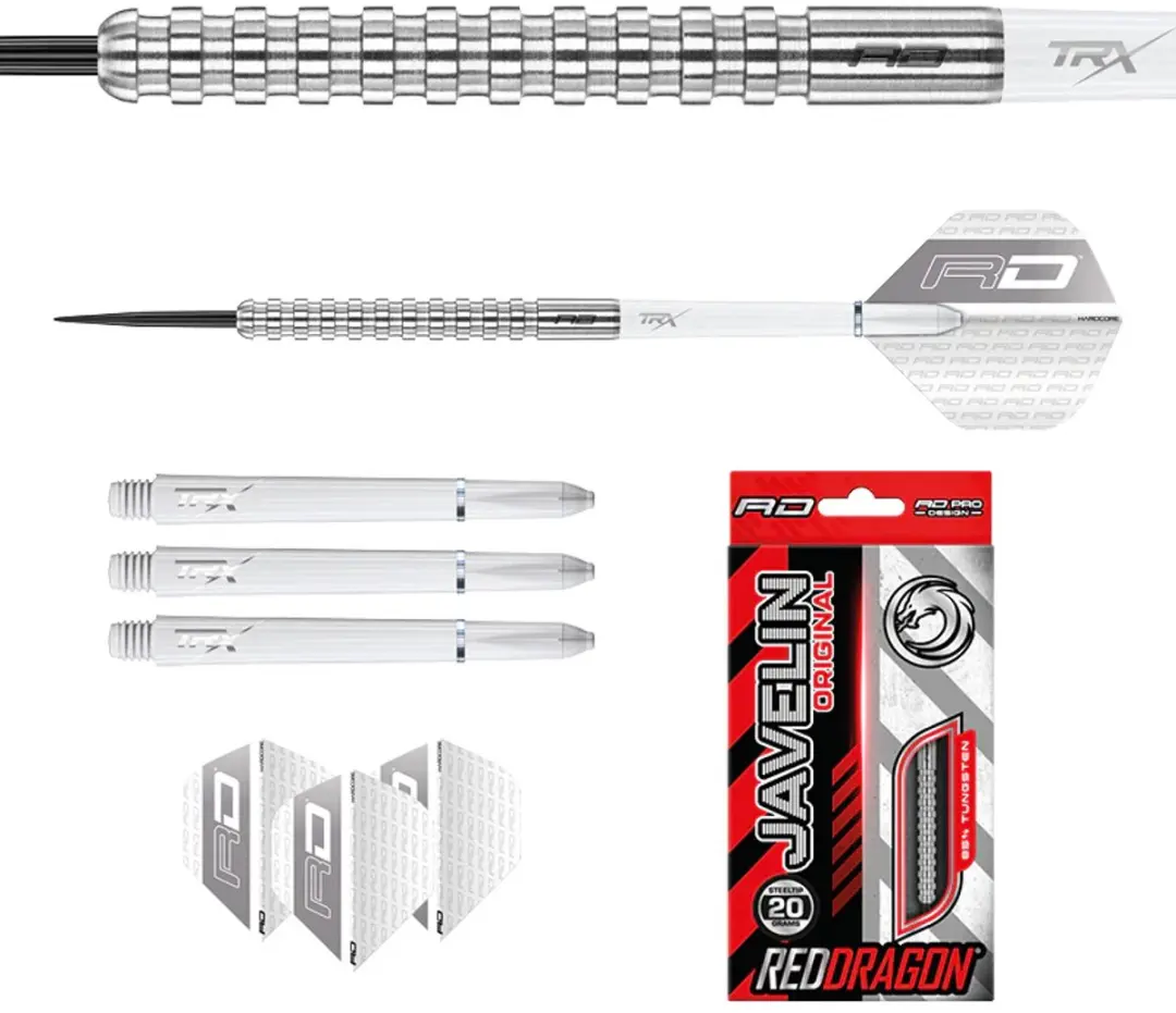 Red Dragon Javelin 85% Dartpijlen - 3 Stuks - Zilver