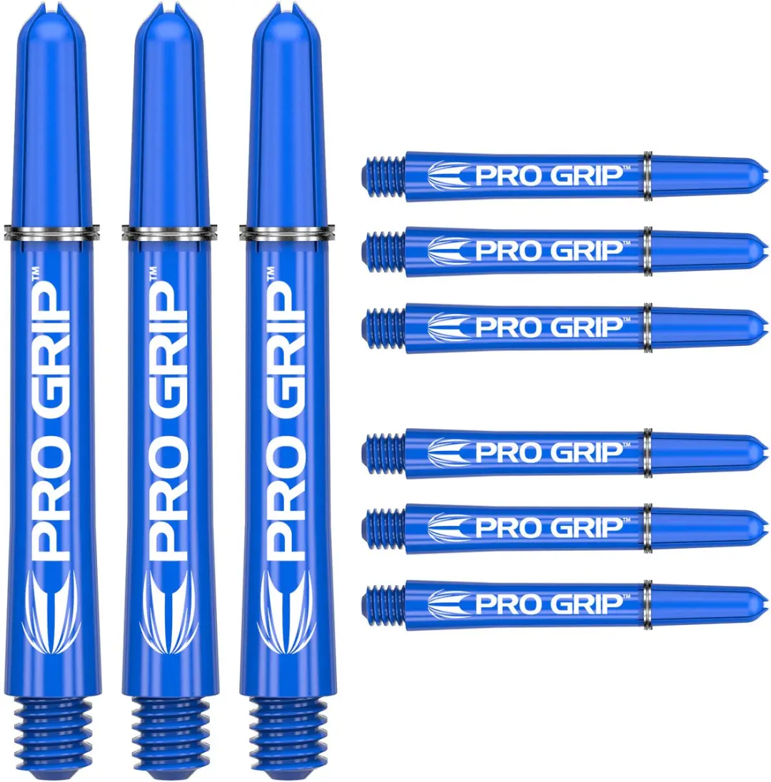Target Pro Grip 3 Dart Shafts Blauw