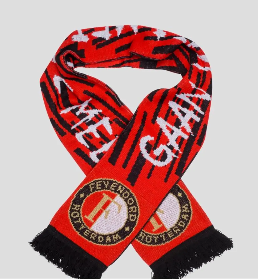 Feyenoord Sjaal Rood/Zwart/Wit