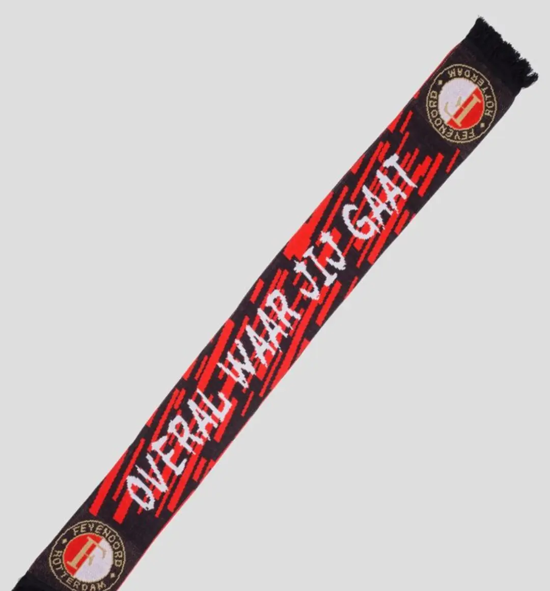 Feyenoord Sjaal Rood/Zwart/Wit
