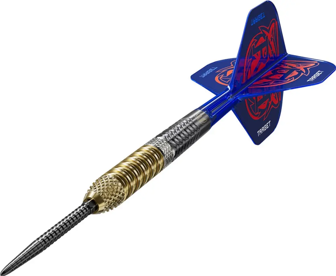 Target Raymond van Barneveld G6 Swiss Point 95% Dartpijlen - 3 Stuks - Blauw