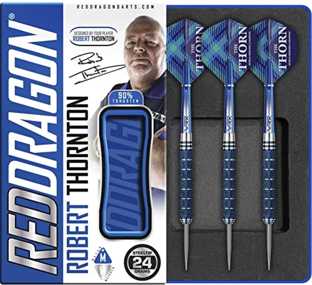 Red Dragon Robert Thornton Seniors World Champion Cobalt SE Dartpijlen