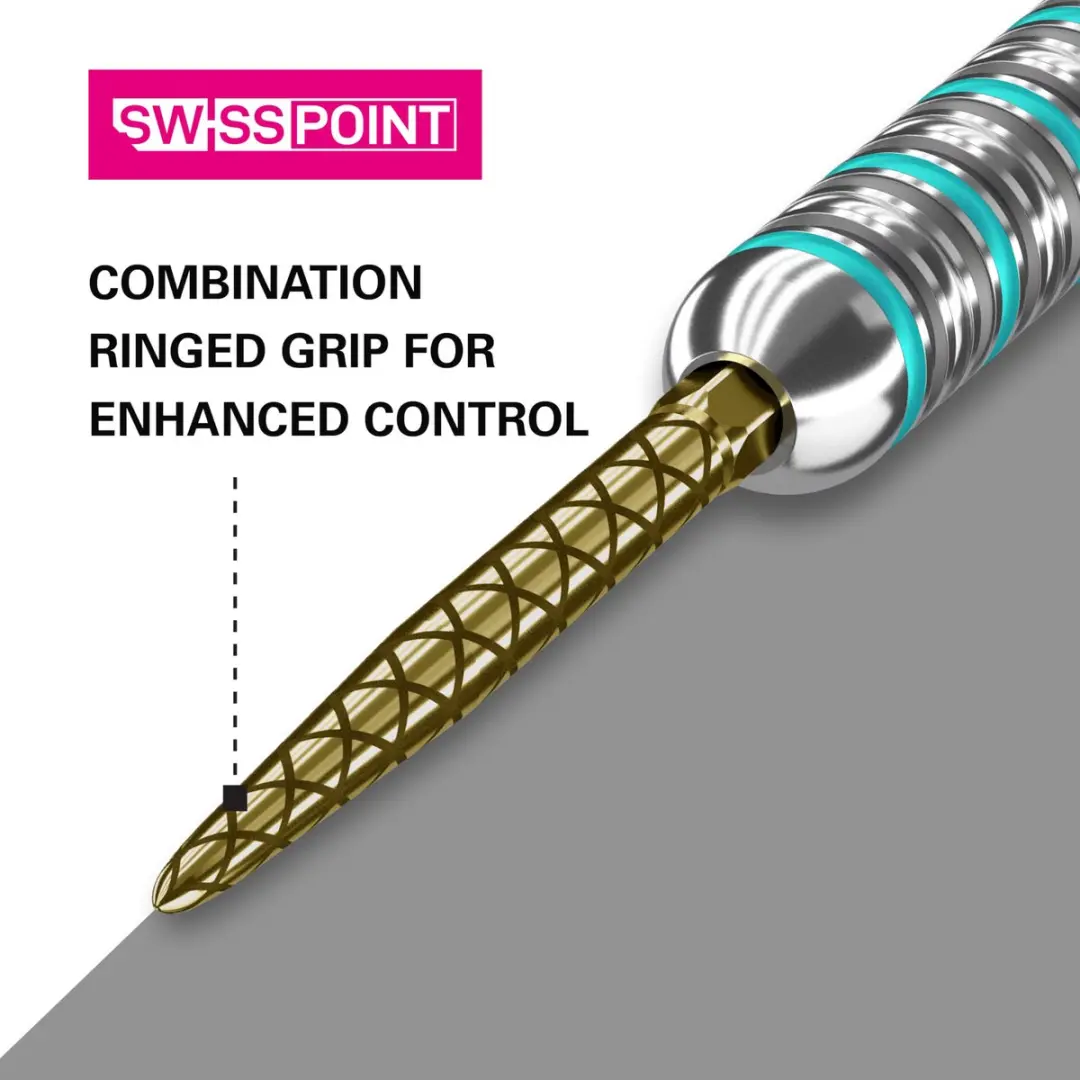 Target Darts Diamond Pro Swiss Point Dartpunten 35mm Goud - 3 Stuks