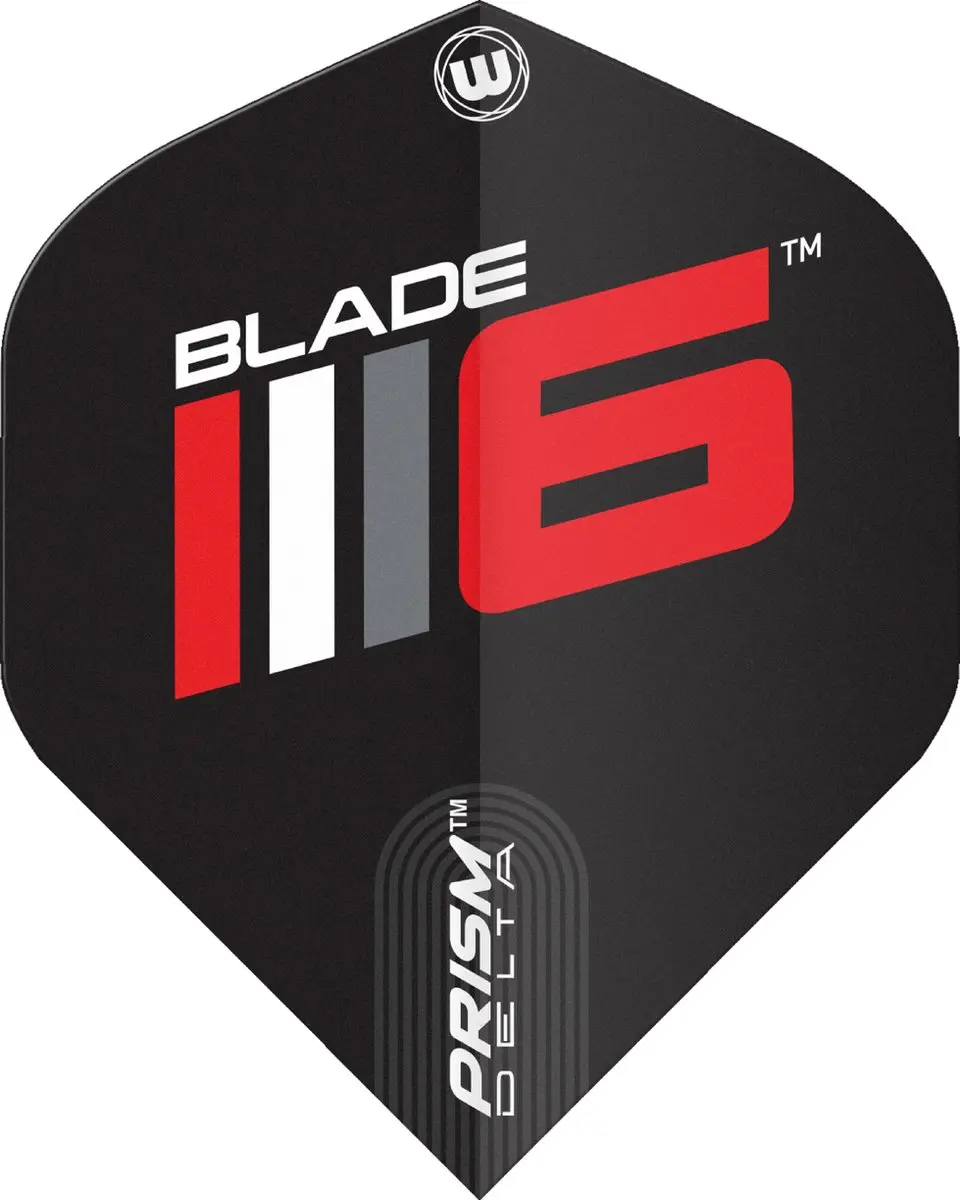 Winmau Blade 6 Flight Collection Dart Flights 3 Stuks - Multi - afbeelding 6 van 6