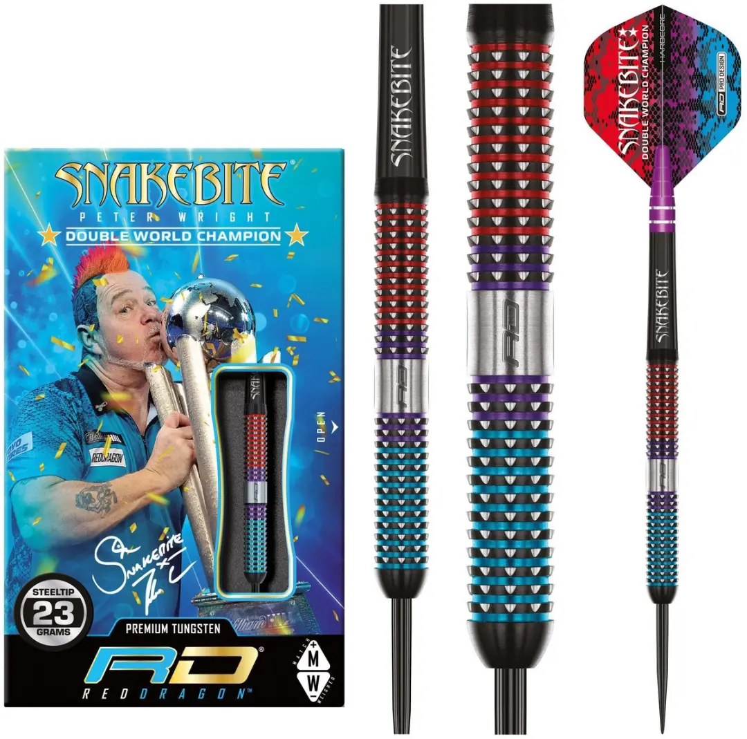 Red Dragon Peter Wright Spirit 90% Dartpijlen