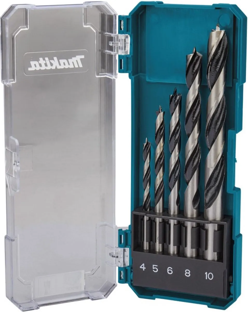 Makita Houtboren Set D-72861 - 5 Stuks