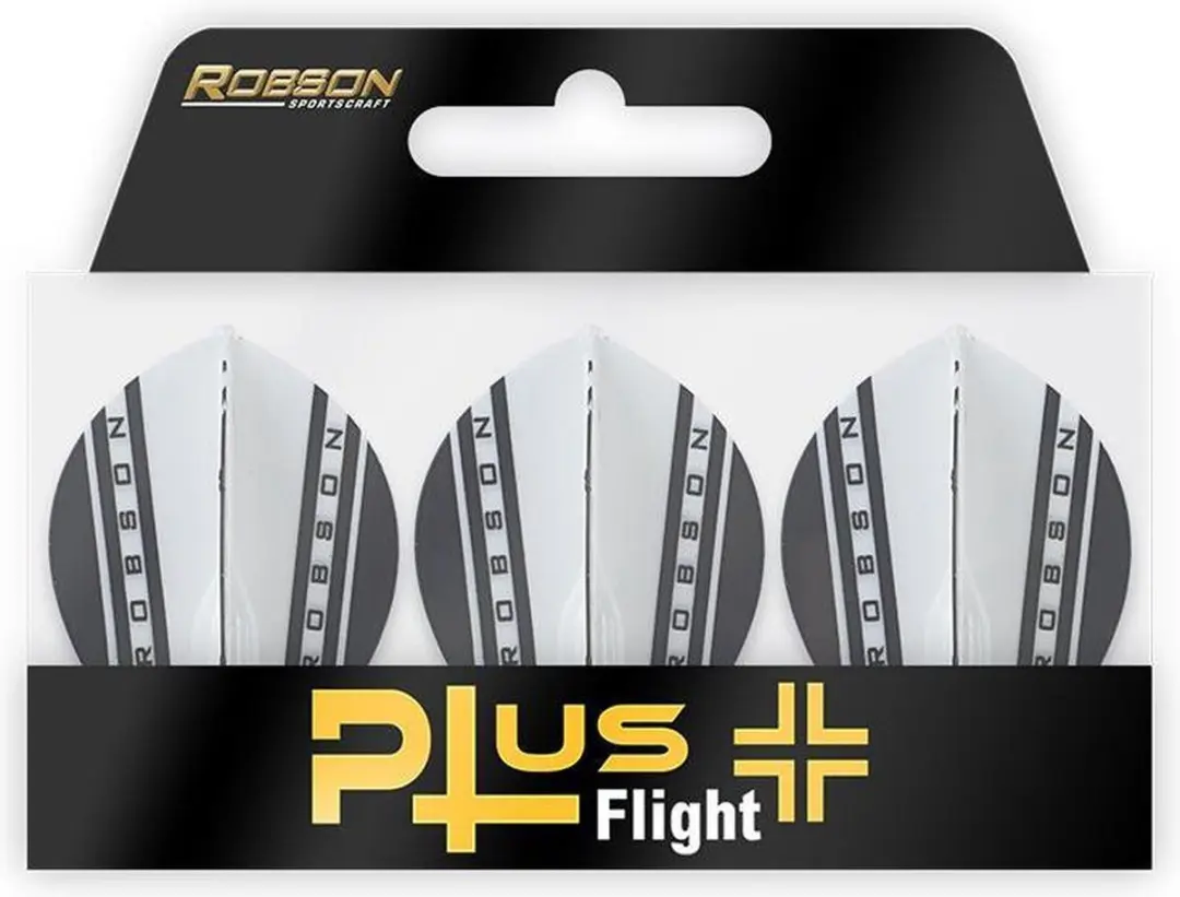 Bull's Robson Flight V Pear Wit - 3 Stuks