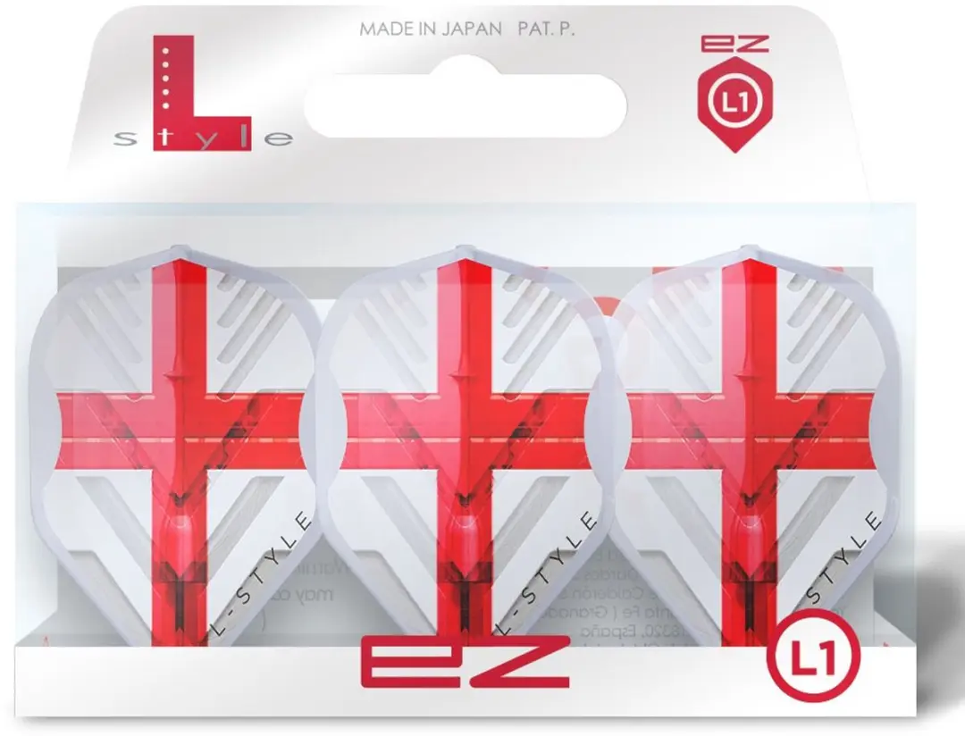 L-Style L1 EZ V-Series Dart Flights - 3 Stuks