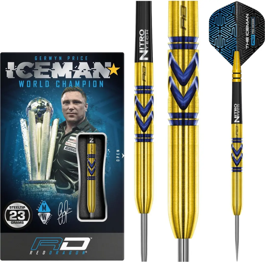 Red Dragon Gerwyn Price Avalanche-Pro Gold Dartpijlen - 3 Stuks