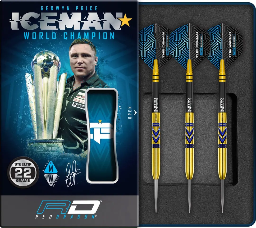 Red Dragon Gerwyn Price Avalanche-Pro Gold Dartpijlen