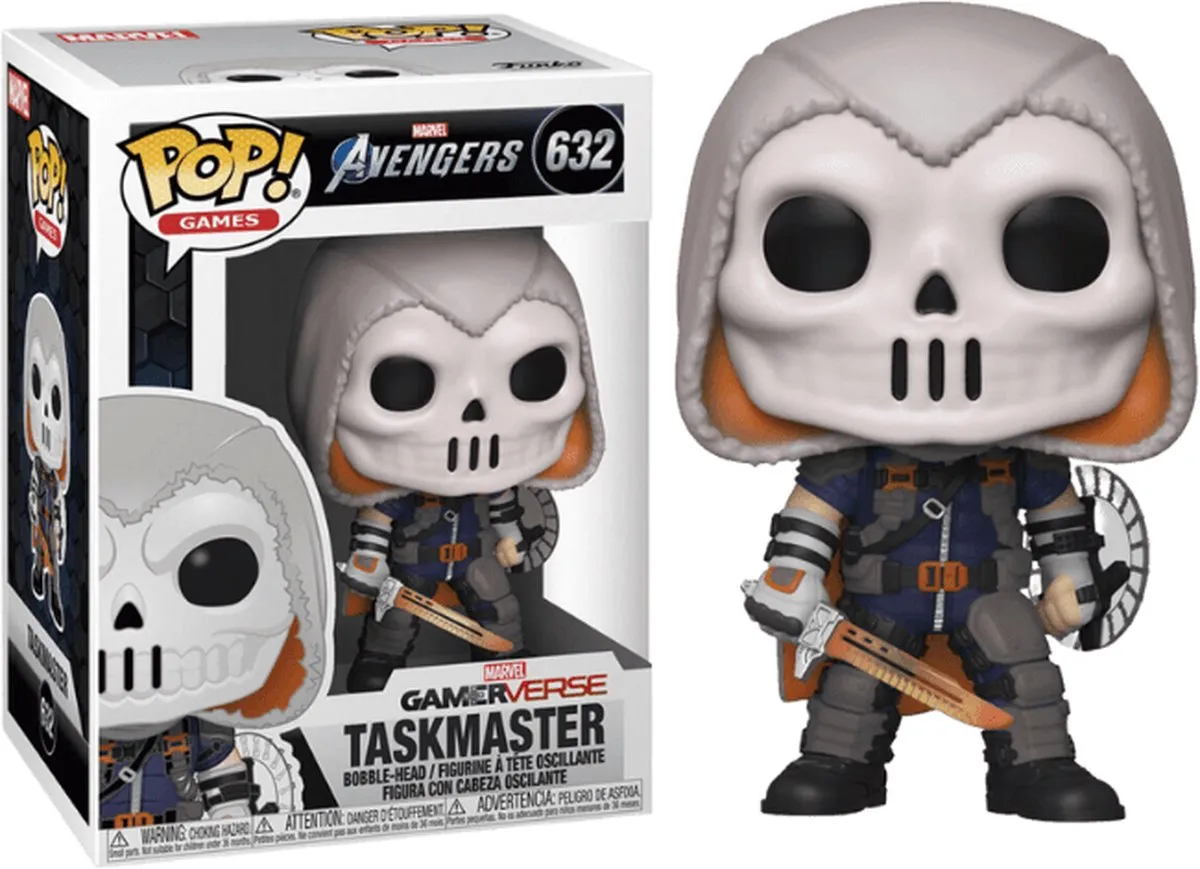 Funko POP! Marvel Avengers Game Taskmaster 47815 - Multicolor