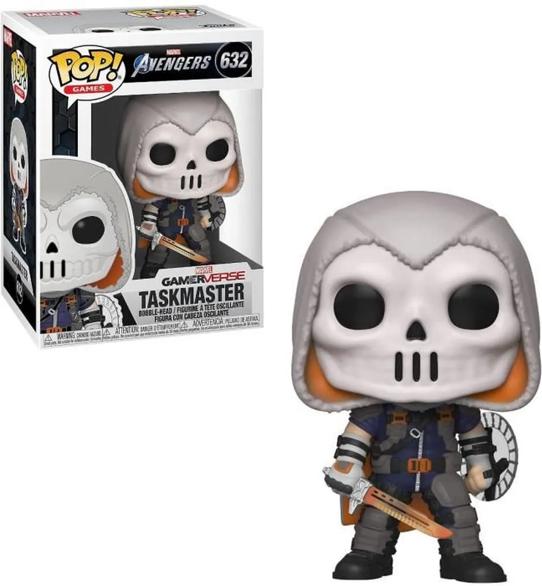 Funko POP! Marvel Avengers Game Taskmaster 47815 - Multicolor