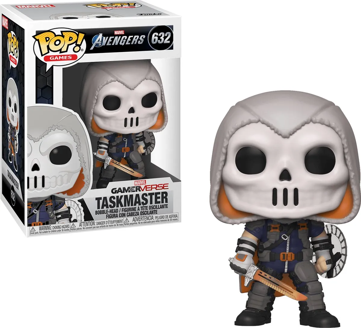 Funko POP! Marvel Avengers Game Taskmaster 47815 - Multicolor