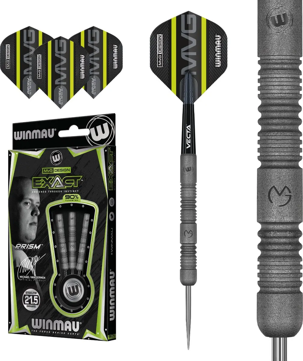 Winmau Michael van Gerwen Exact 90% Dartpijlen