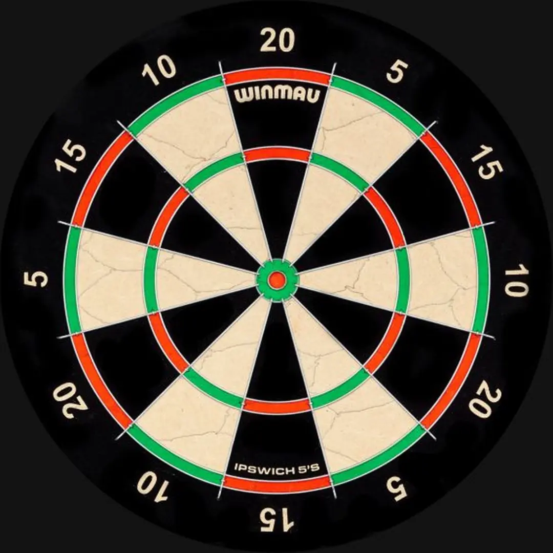 Winmau Ipswich 5's Dartbord 45cm - MPN 3030