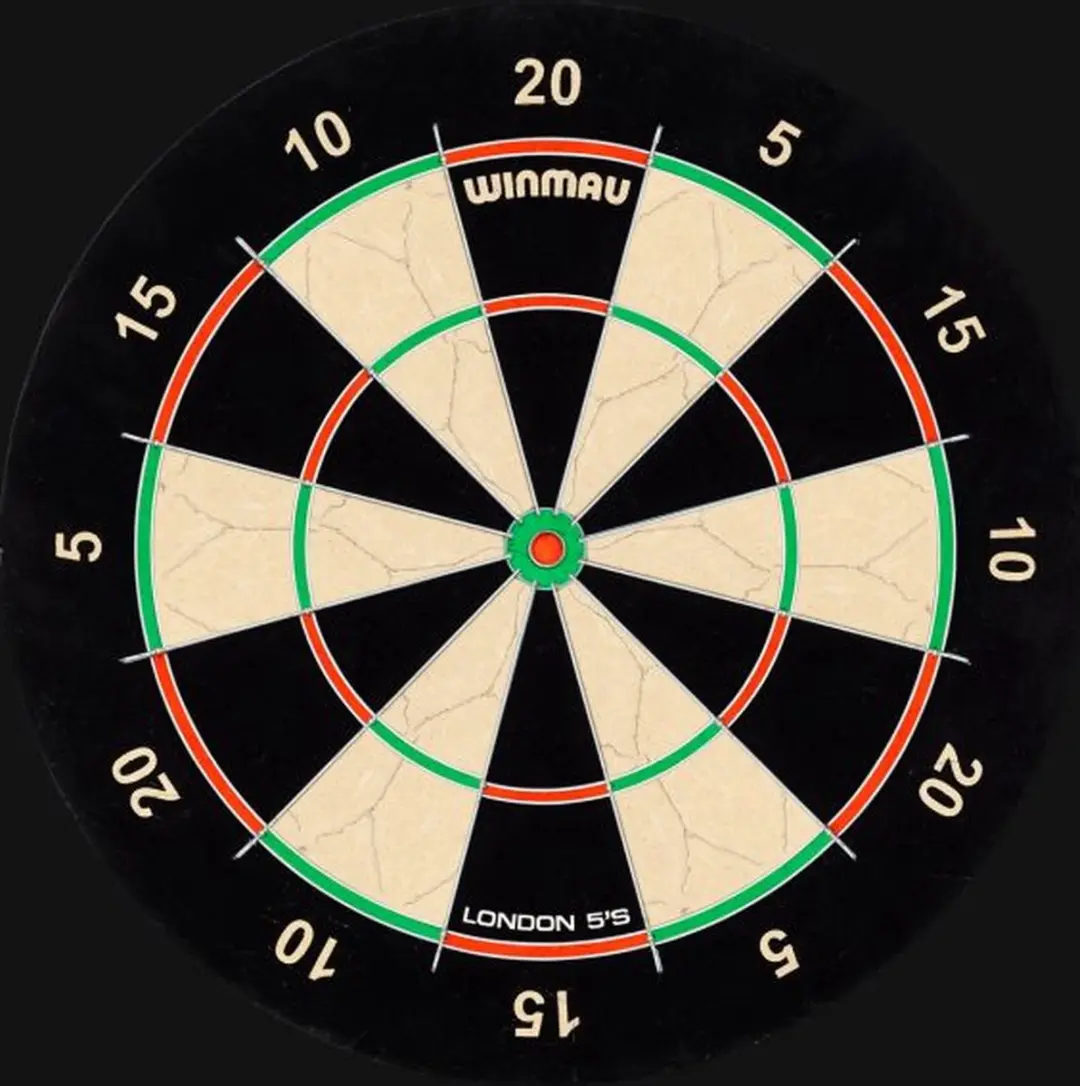 Winmau London 5's Dartbord - Ø45cm