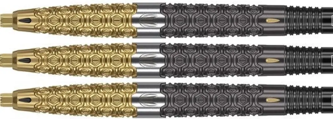 Target Cult Envy 01 Swiss Point Dartpijlen - 3 Stuks - Goud/Zwart
