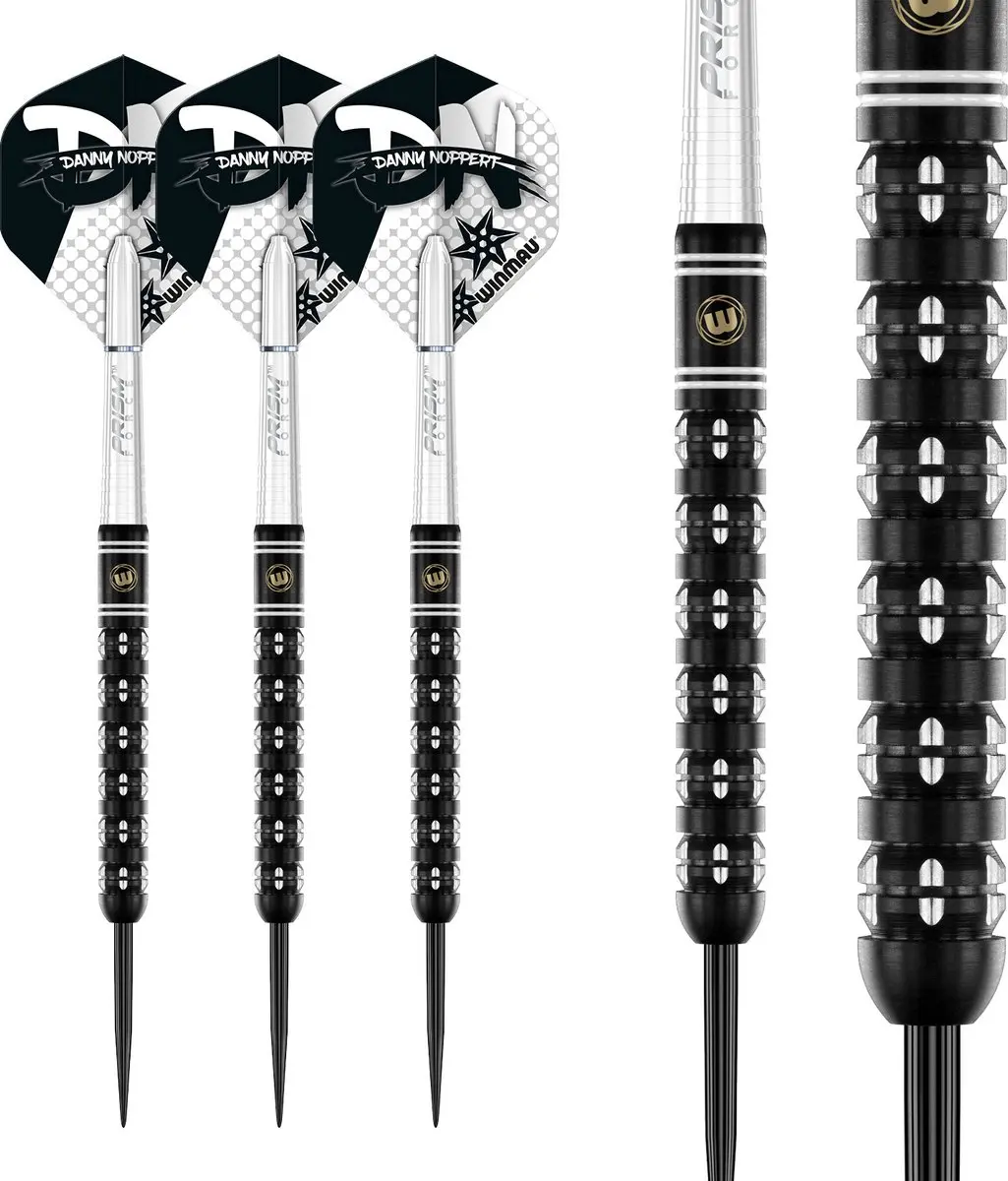Winmau Danny Noppert Freeze: Edition Steeltip Tungsten Dartpijlen 24g - 3 Stuks