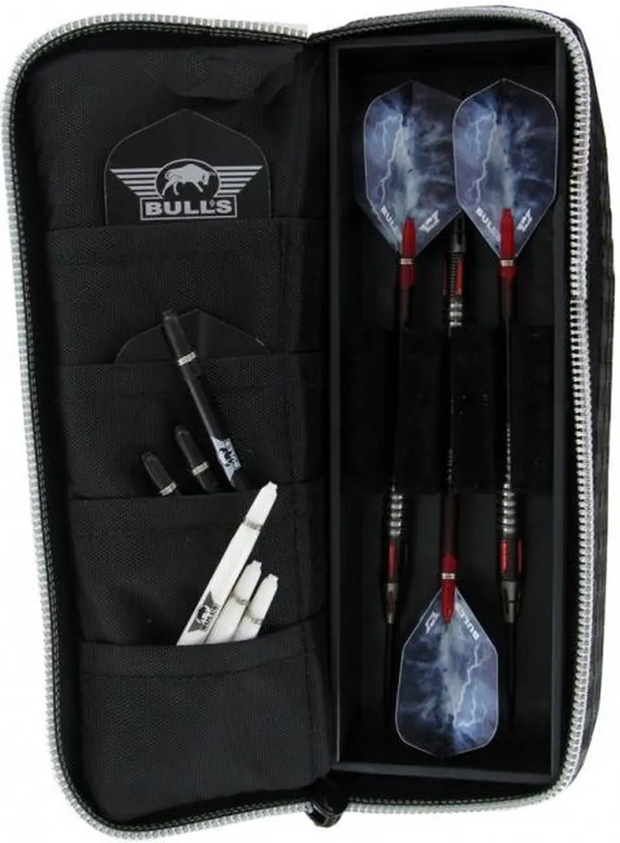 Bull's Unitas Mini Case Carbon BU-66330C - Dart Case - Zwart