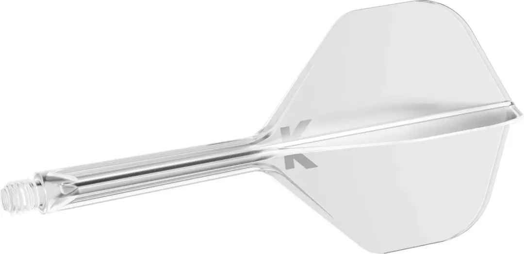 Target K-Flex Clear NO2 Dart Flights Short 19mm - 410025