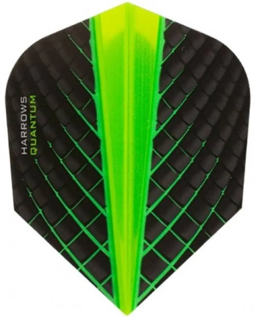 Harrows Quantum Green HF6800 Dart Flights