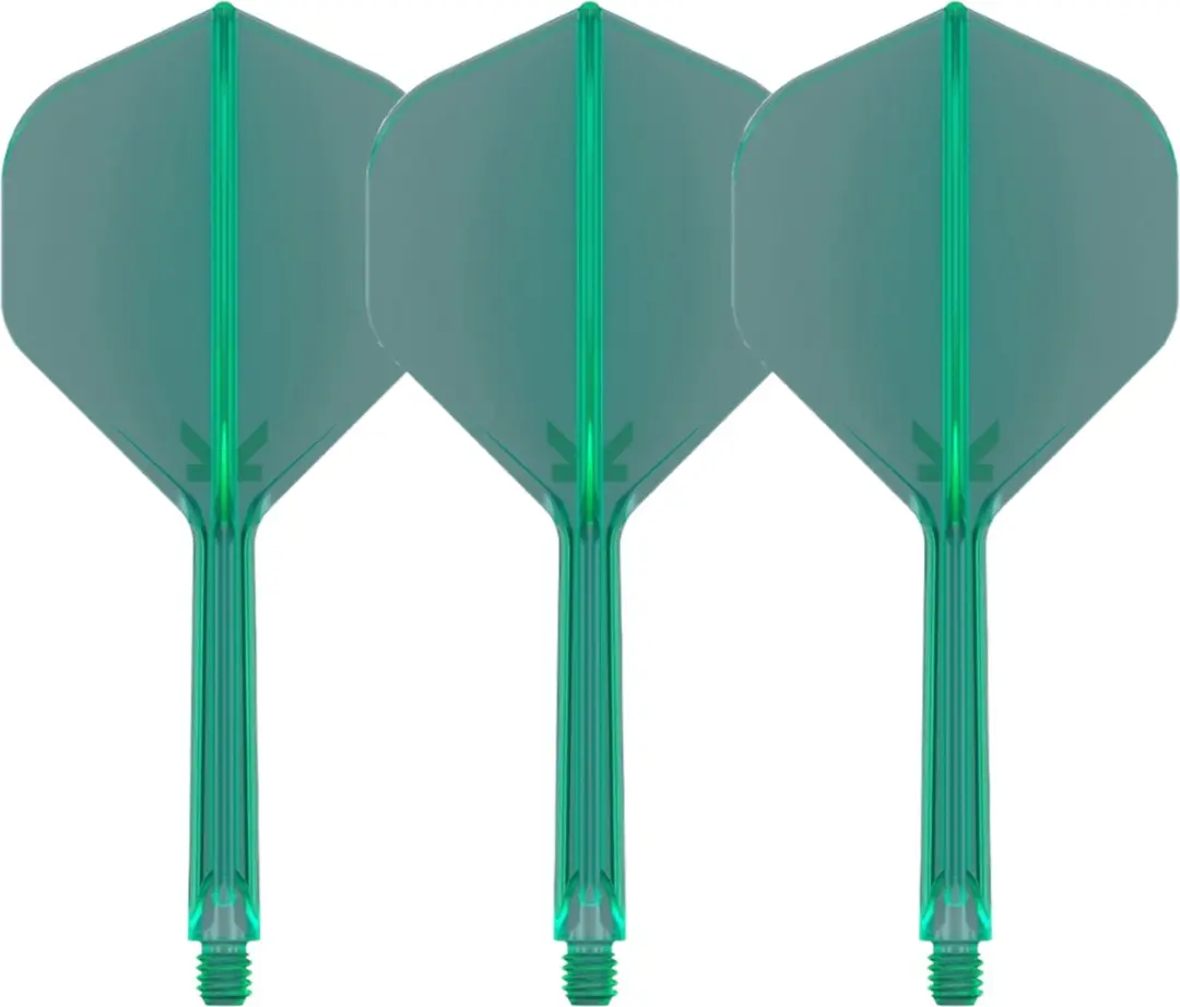 Target K-Flex Green NO2 Dart Flights 19mm - 1 Stuk
