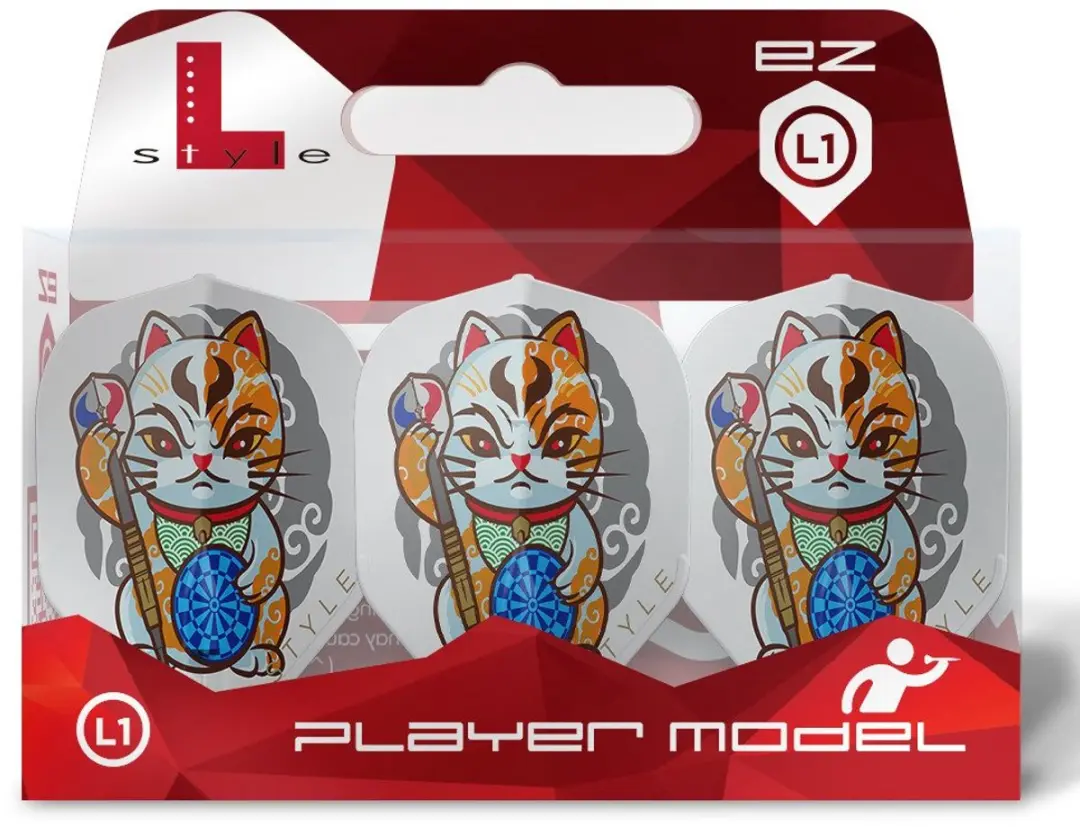 L-Style L1 Pro Kevin Chatte V1 Dart Flights - 3 Stuks
