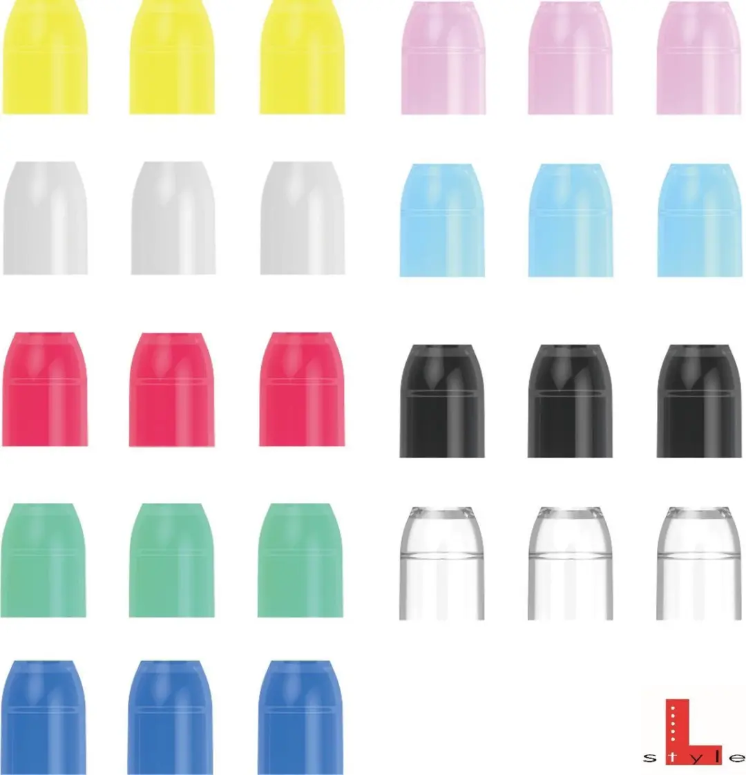 L-Style Champagne Rings RC0151 - 3 Stuks