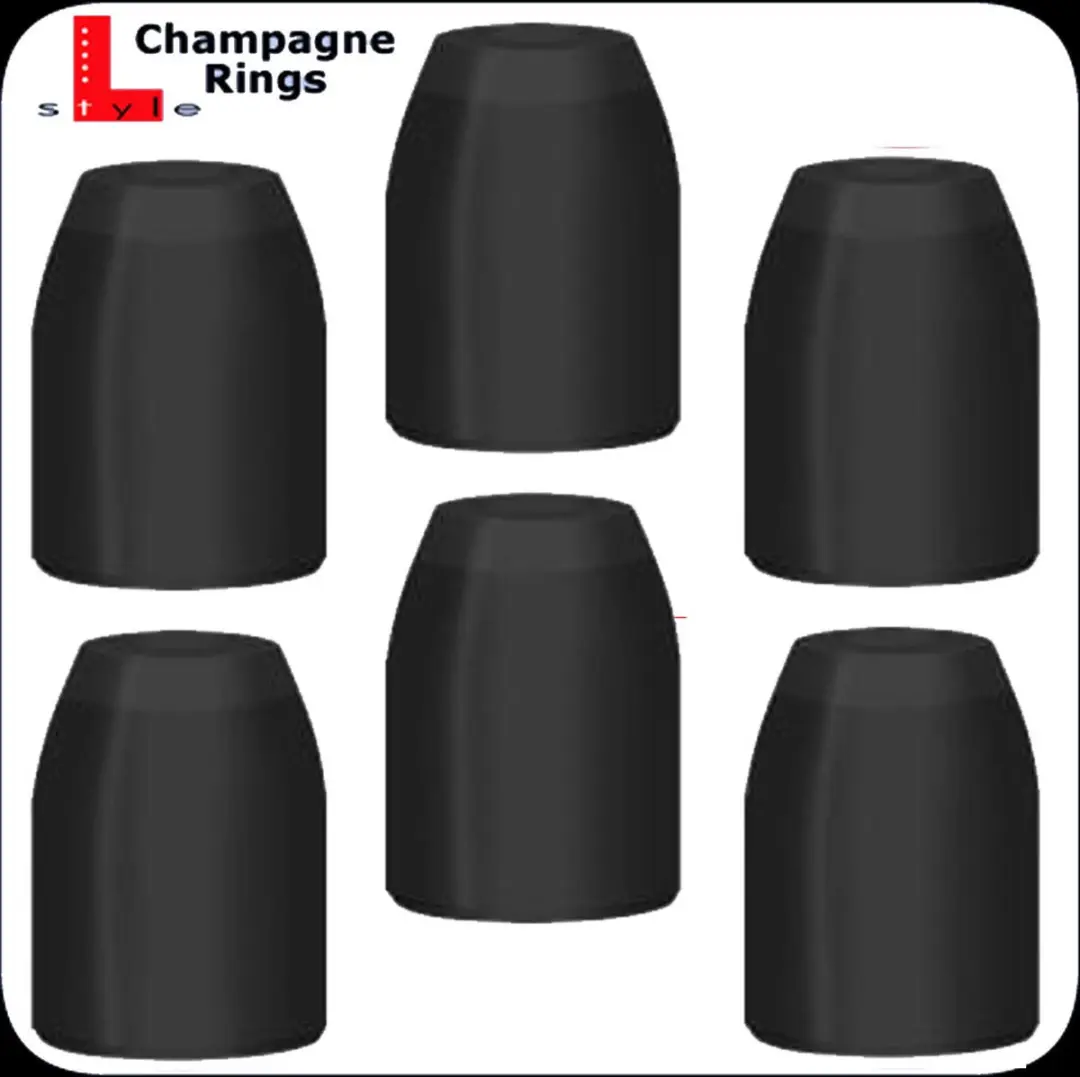 L-Style Champagne Rings RC0151 - 3 Stuks