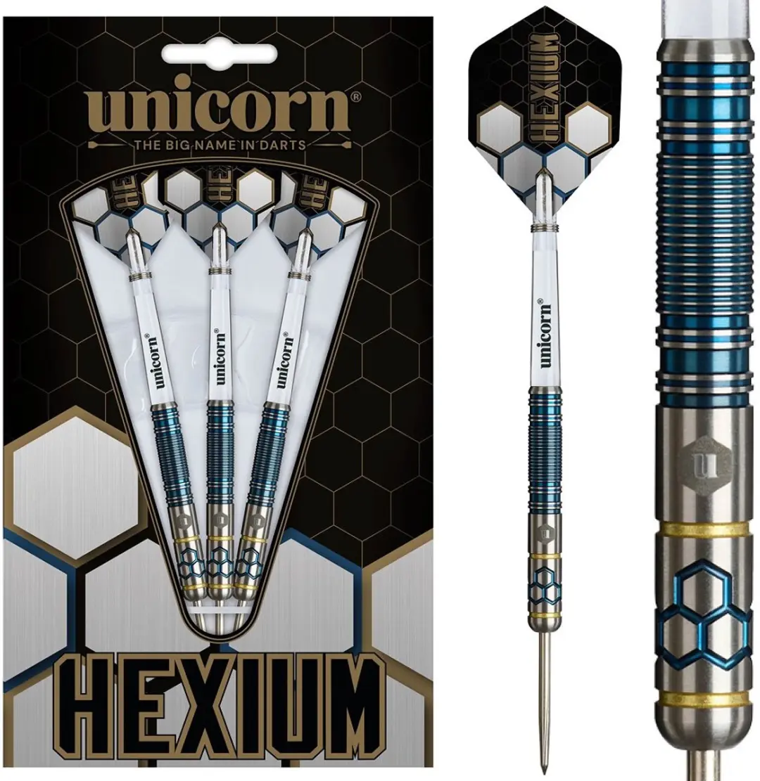 Unicorn Hexium 2 Dartpijlen 3 Stuks