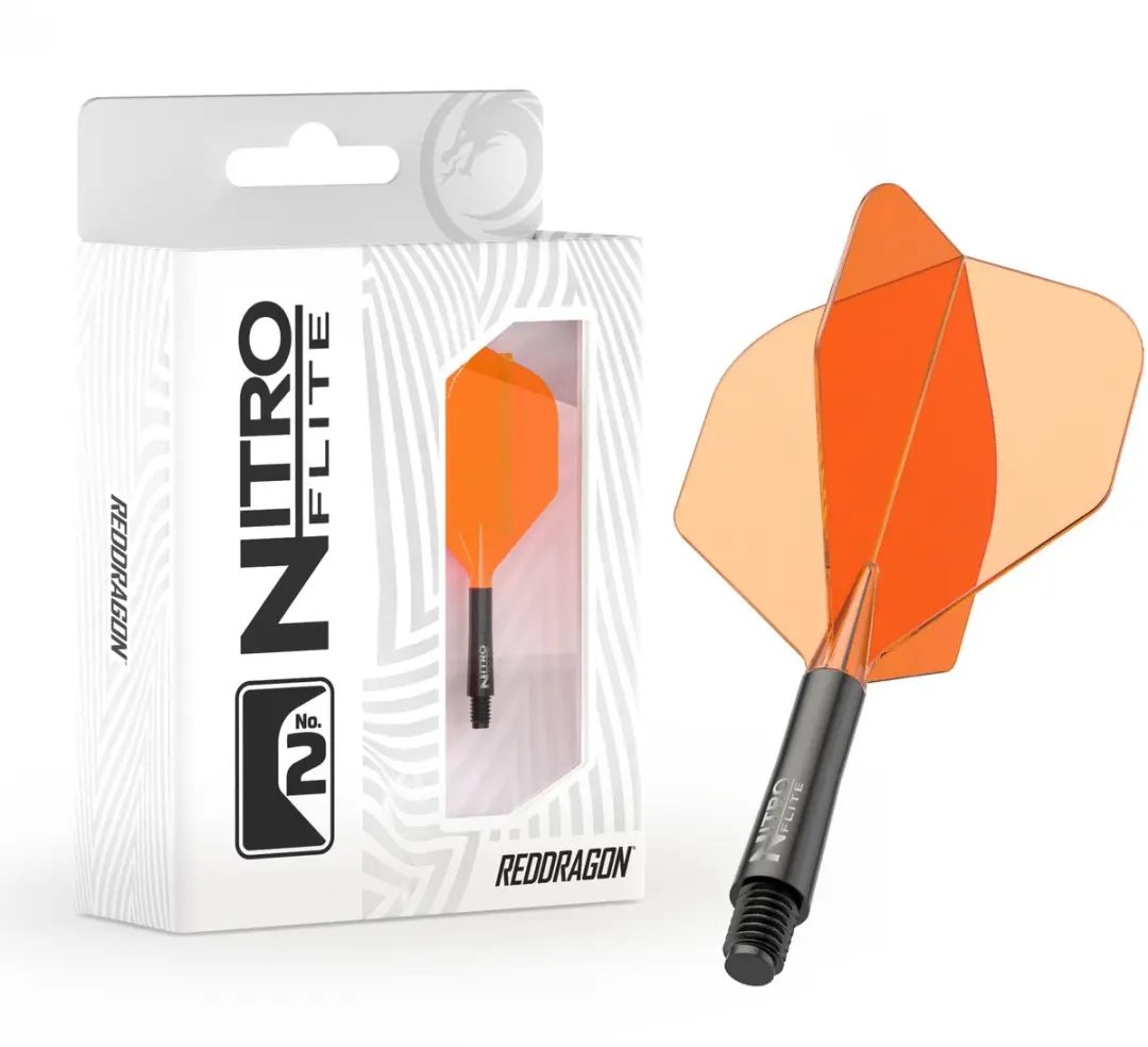 Red Dragon Nitro Flite Dart Flights X1084 - 3 Stuks