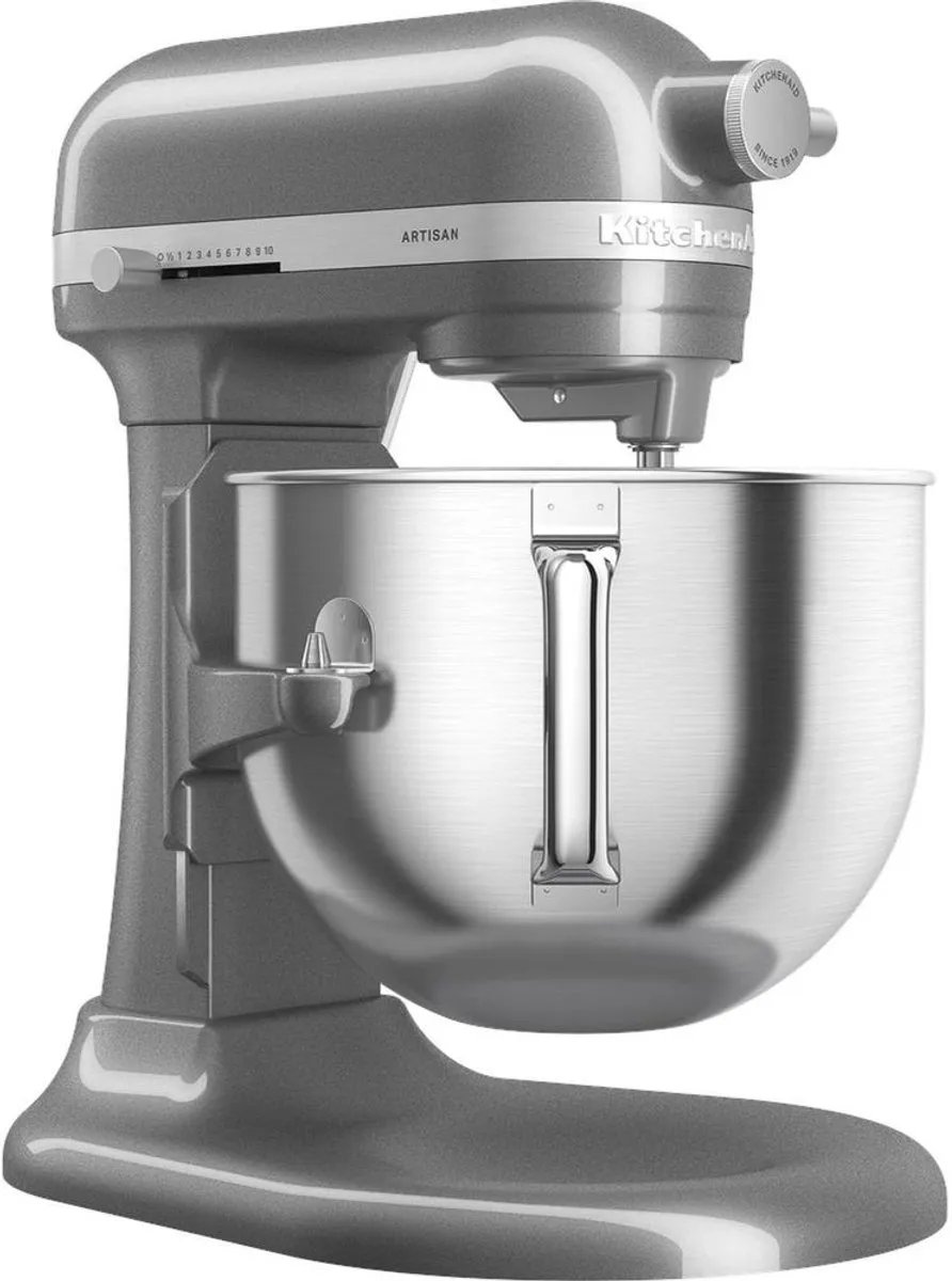 KitchenAid Artisan Keukenmachine 375W - 11 Snelheden - 6,6L - Tingrijs