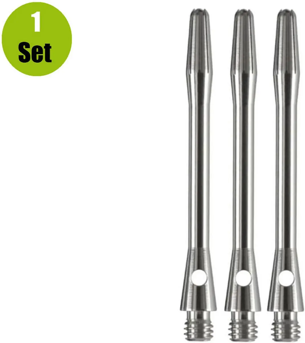 Bull's Simplex Silver BU-53410 Dart Shafts - 3 Stuks