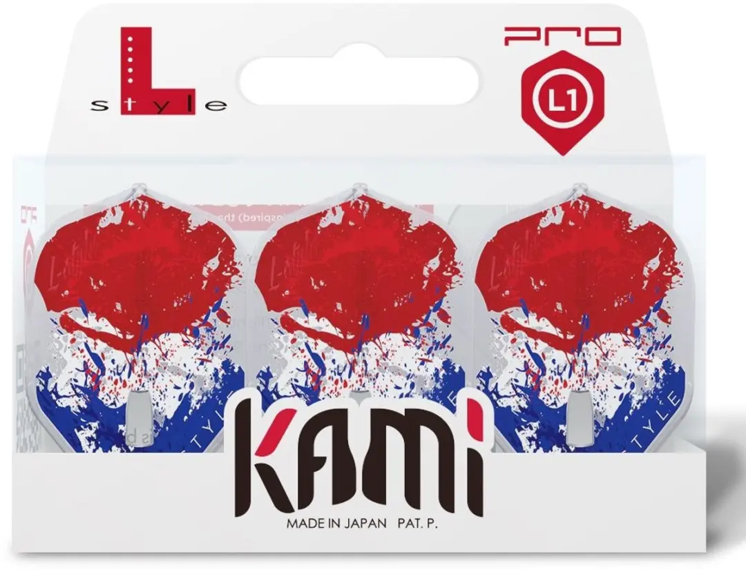 L-Style L1 Kami Jelle Klaasen V6 Dart Flights - 3 Stuks