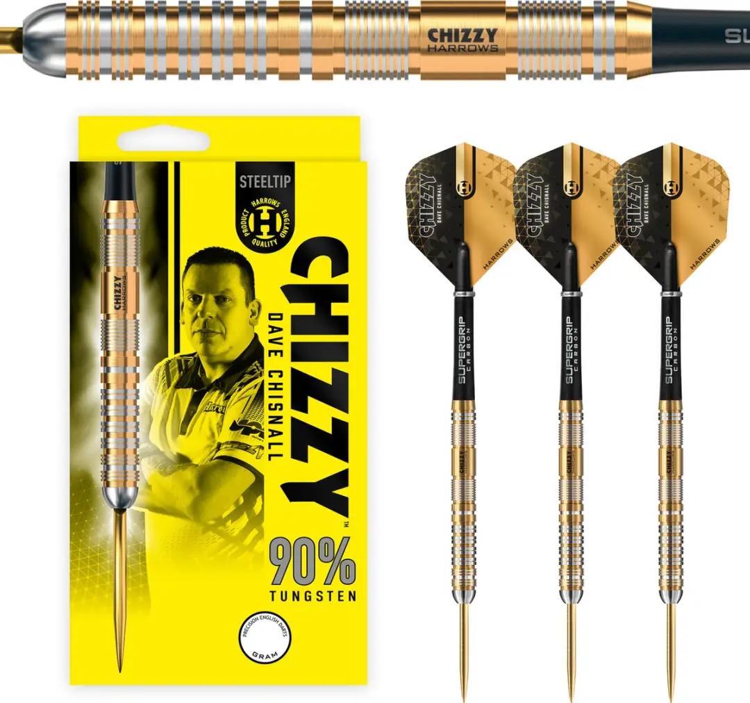 Harrows Chizzy 90% Tungsten Darts 25g