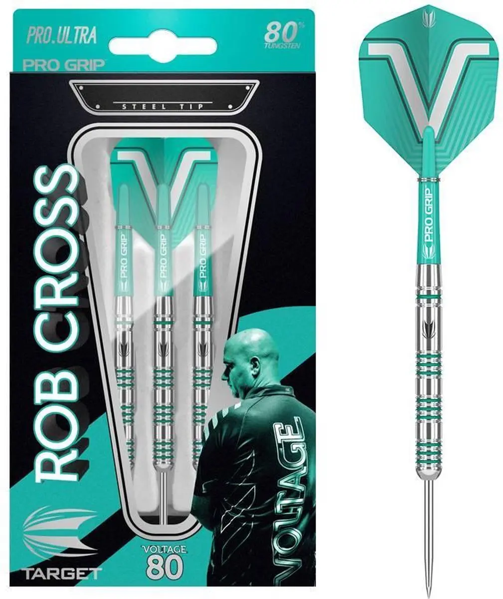 Target Rob Cross 80% Dartpijlen 24g - 3 Stuks