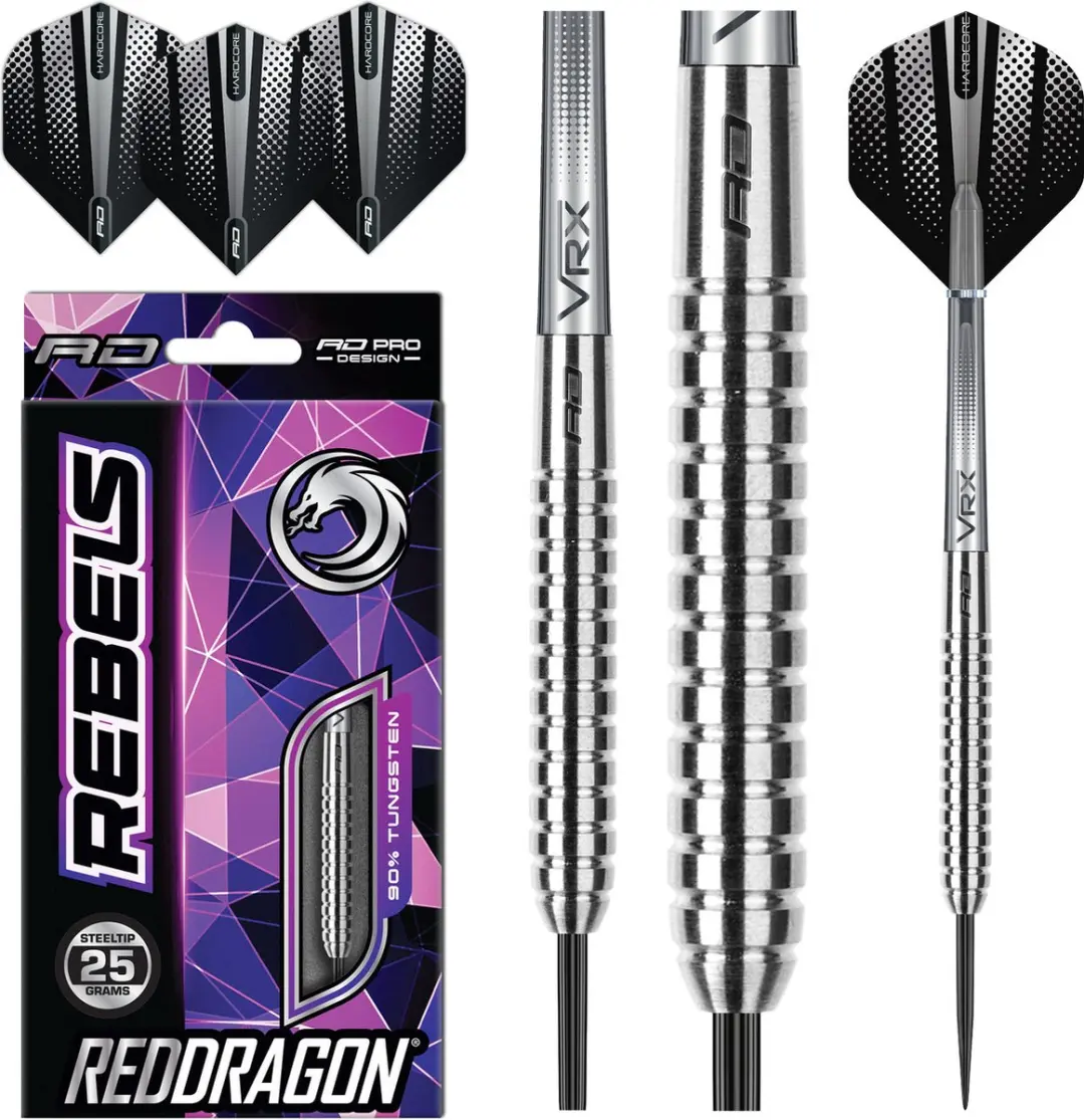 Red Dragon Rebel V2 Dartpijlen 3 Stuks