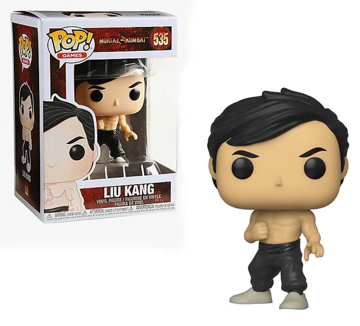 Funko POP! Vinyl Mortal Kombat Liu Kang 45108 - afbeelding 6 van 6