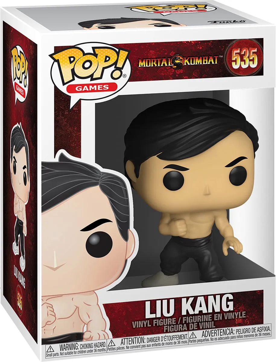 Funko POP! Vinyl Mortal Kombat Liu Kang 45108