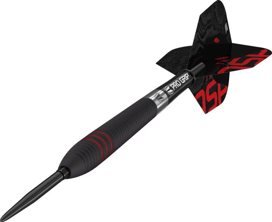 Target Nathan Aspinall 80% Black Swiss Point Darts - 3 Stuks