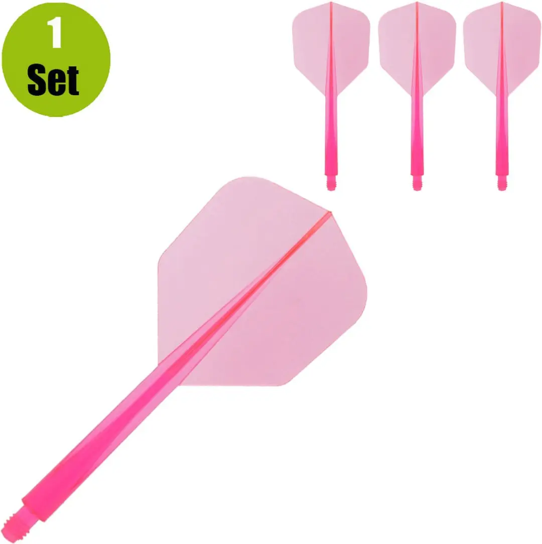 Condor Neon Axe Flight System CN0001310 - Roze - 3 Stuks - afbeelding 6 van 6