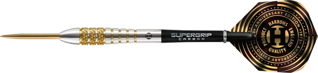 Harrows Boxer Bomb 22GR Tungsten - 3 Stuks - Goud/Zwart/Zilver