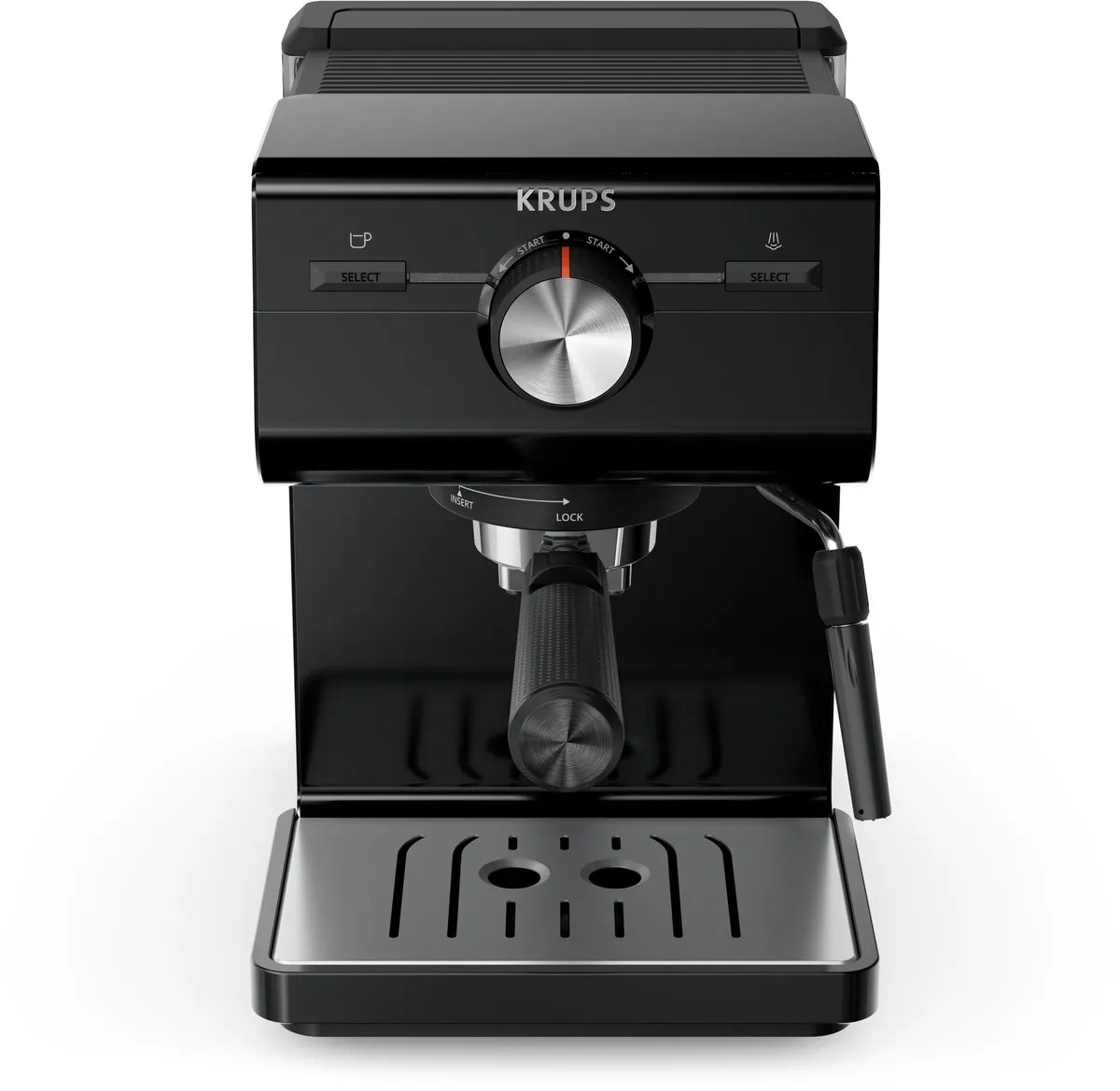 Krups XP381810 Authentic C50 Pistonmachine - 2L - Zwart