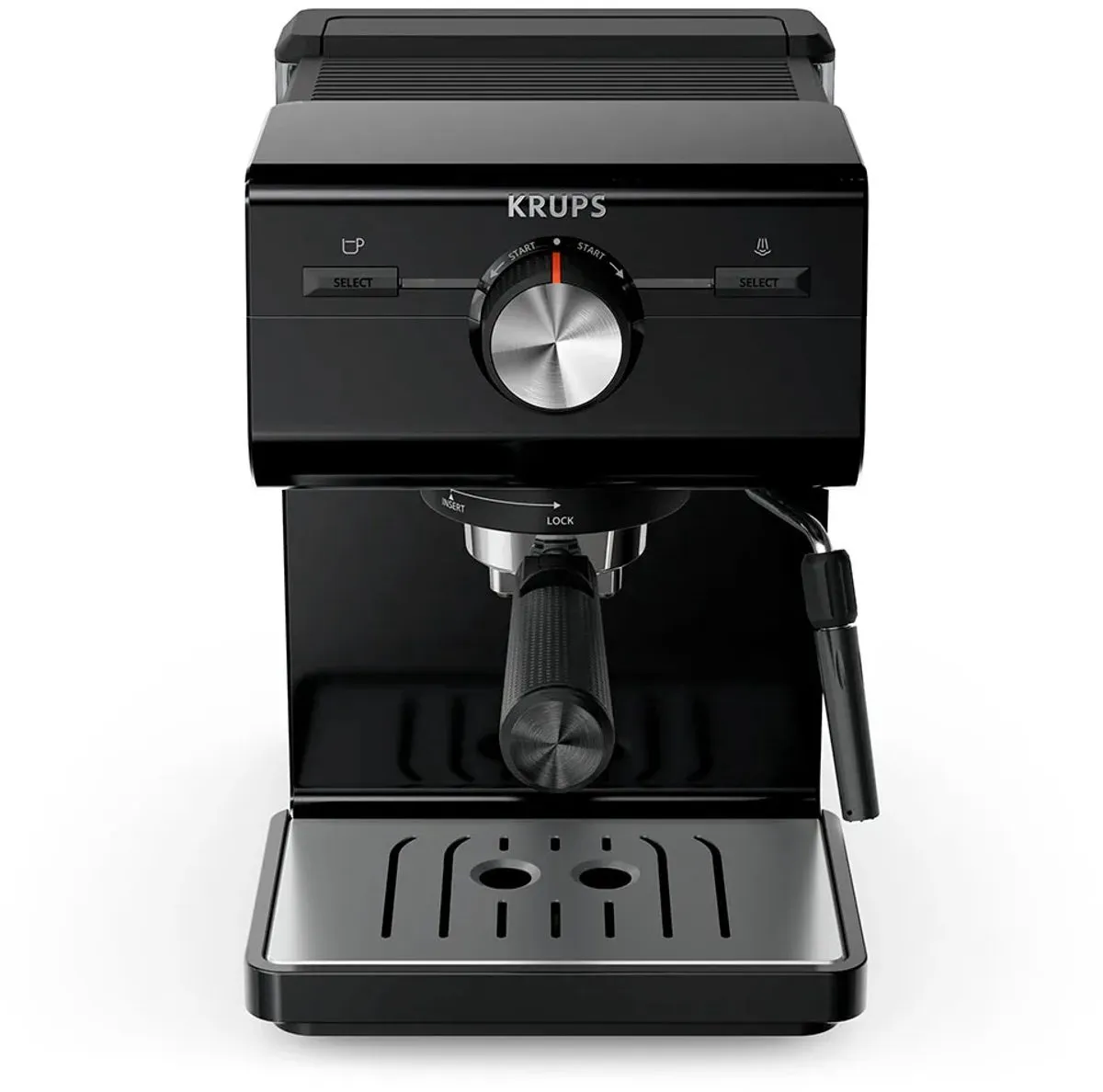 Krups XP381810 Authentic C50 Pistonmachine - 2L - Zwart