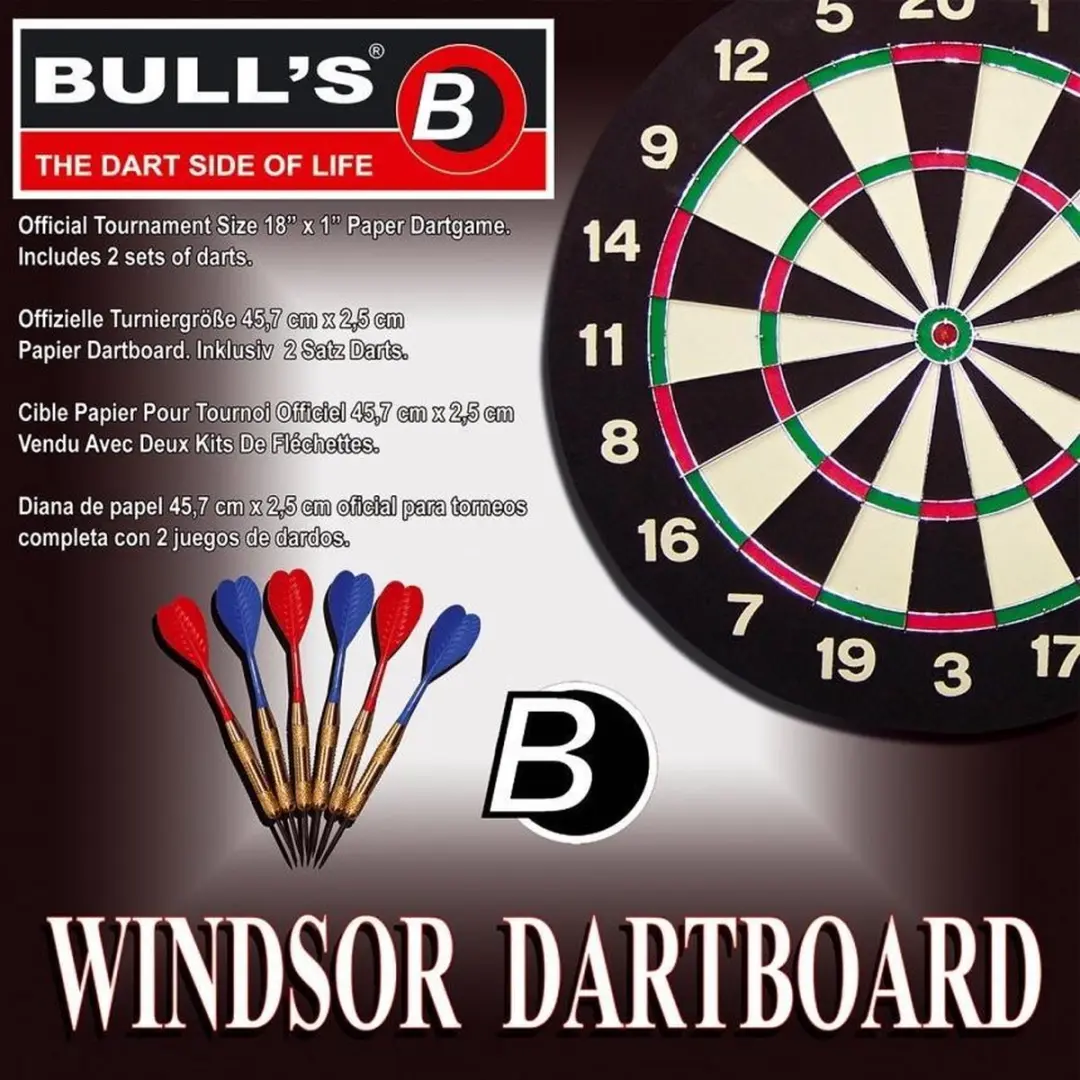 Bull's Windsor Dartbord 46cm - MPN 72104862